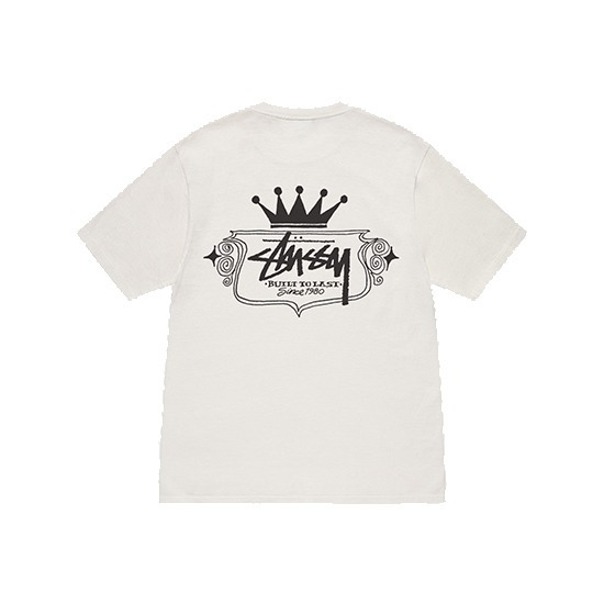 Biała koszulka Stussy stworzona z myślą o trwałości Biała koszulka Stussy stworzona z myślą o trwałości