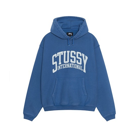 Bluza Stussy International W Kolorze Niebieskim