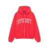 Czerwona Bluza Stussy