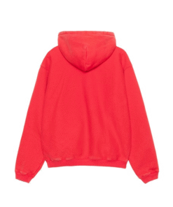 Czerwona Bluza Stussy