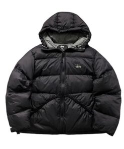 Kurtka puchowa Stussy Black